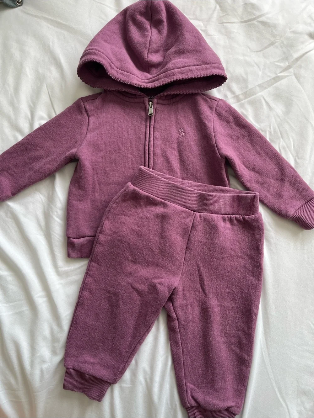 Ralph Lauren Hooded Zip Sweatshirt & Joggers